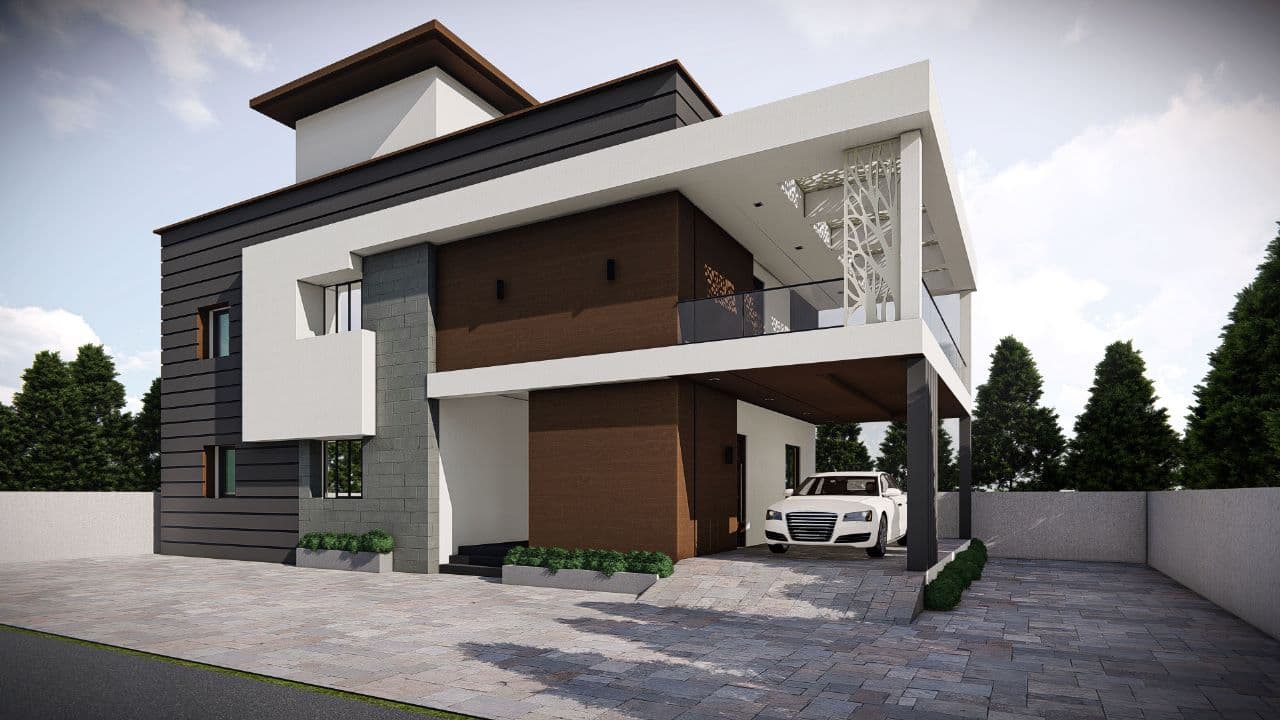 Modern Duplex Villa